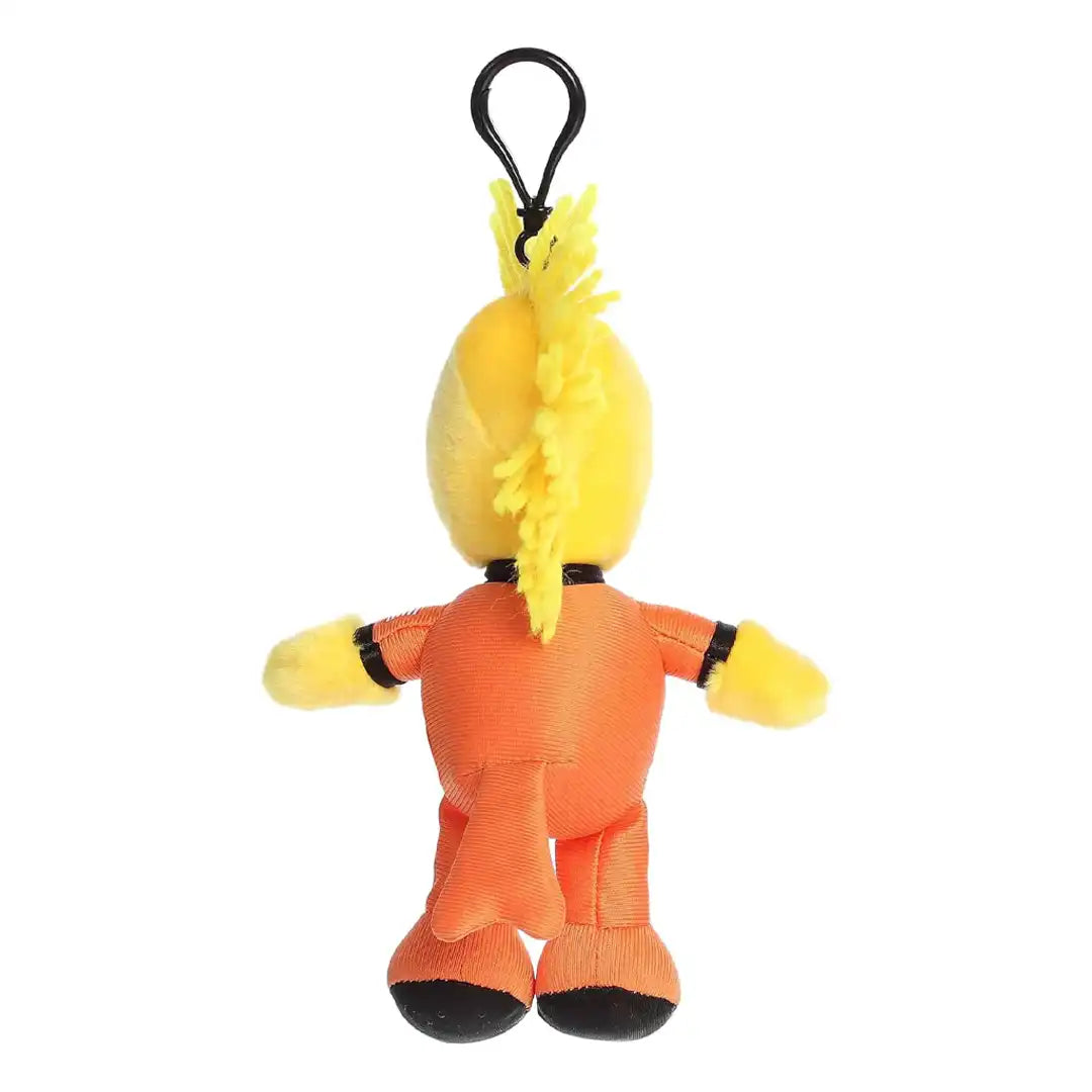 Aurora Adorable Peanuts 6.5" Orange Space Suit Woodstock Clip-On