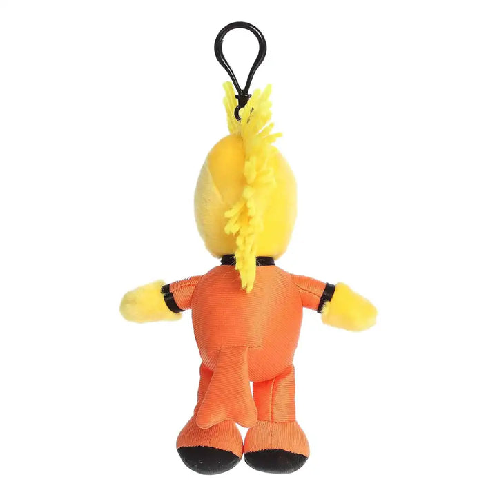 Aurora Adorable Peanuts 6.5" Orange Space Suit Woodstock Clip-On