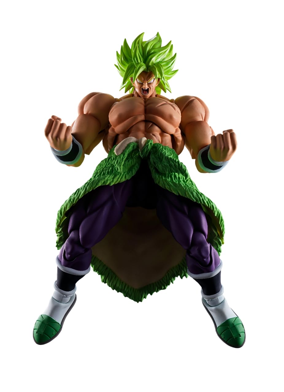 TAMASHII NATIONS - Dragon Ball Super: Broly - Super Saiyan Broly Fully Power (Reissue) S.H.Figuarts Action Figure