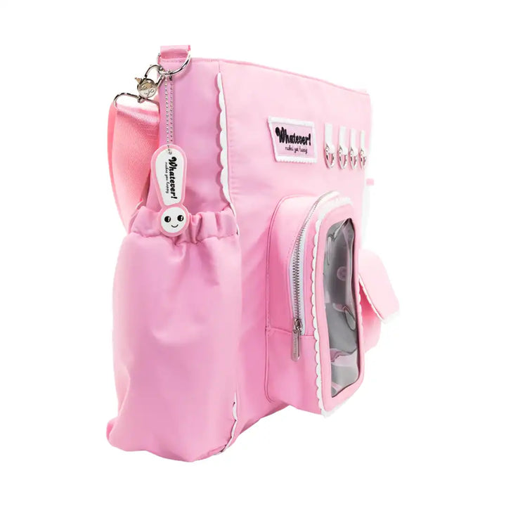 Whatever Makes You Happy Pink Emotional Support Trinket Bag