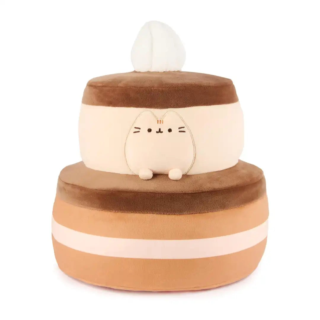 GUND Pusheen Chocolate Cake Squisheen 11" Plush Toy