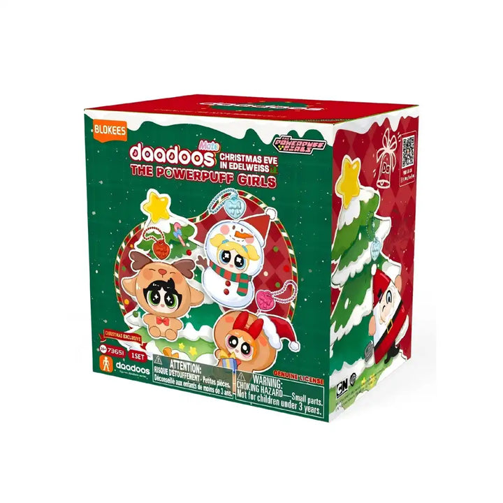 Blokees Daadoos Powerpuff Girls Mate Series 01 Christmas Eve in Edelweiss Blind Box
