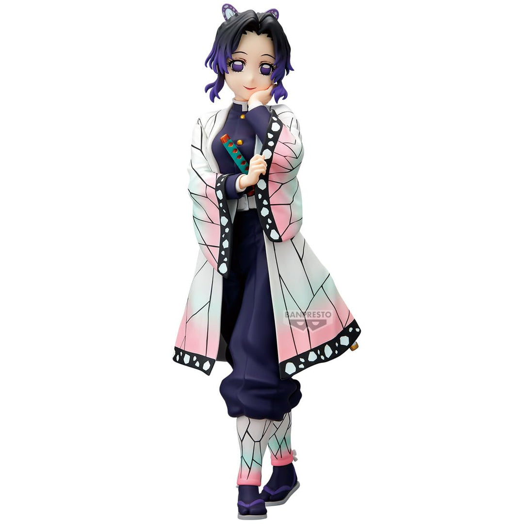 Banpresto - Demon Slayer: Kimetsu no Yaiba - Shinobu Kocho Glitter &amp; Glamours Figure