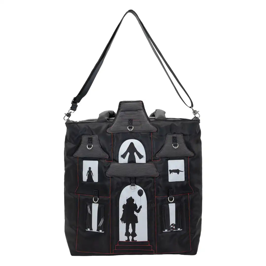 Whatever Makes You Happy Warner Bros. Horror House Oversized Padded Tote Bag