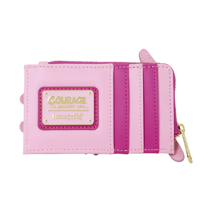 Loungefly Cartoon Network Courage the Cowardly Dog Card Holder