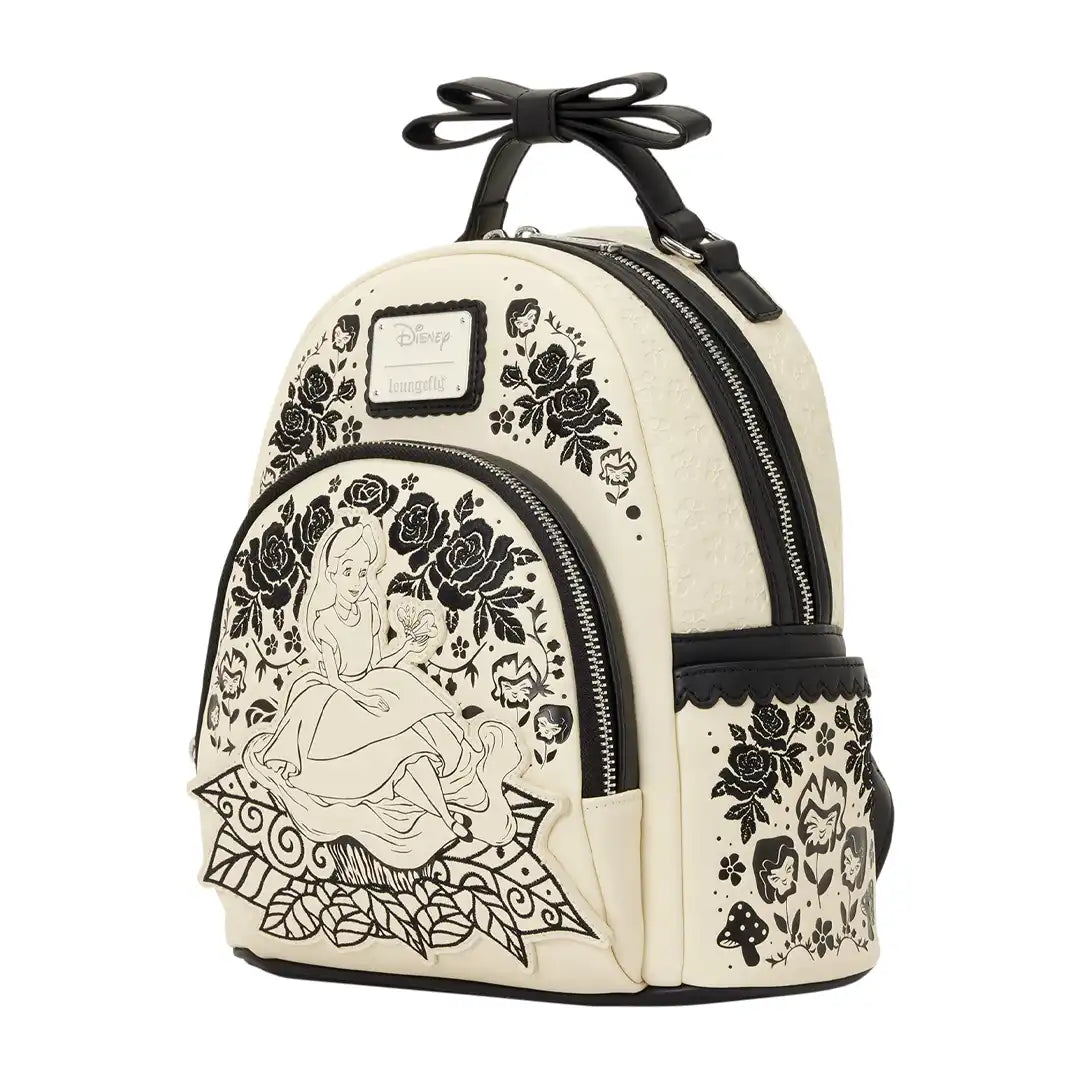 Loungefly Disney Alice in Wonderland Floral Mini Backpack