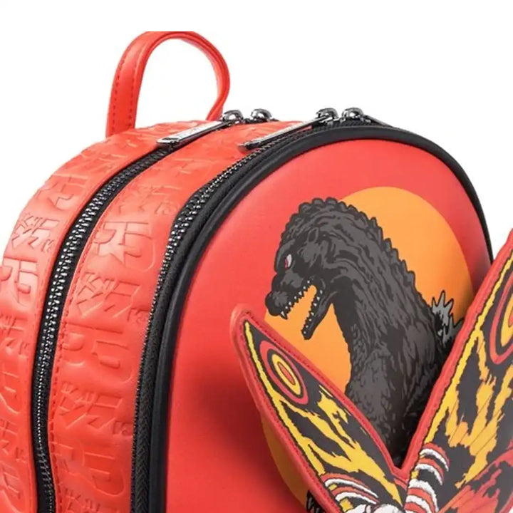 Loungefly Godzilla vs. Mothra Midsize Backpack - Entertainment Earth EX