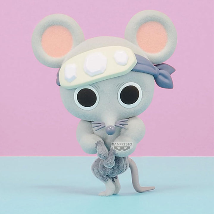Banpresto - Demon Slayer: Kimetsu no Yaiba - Muscular Mice Fluffy Puffy Collectible Figure