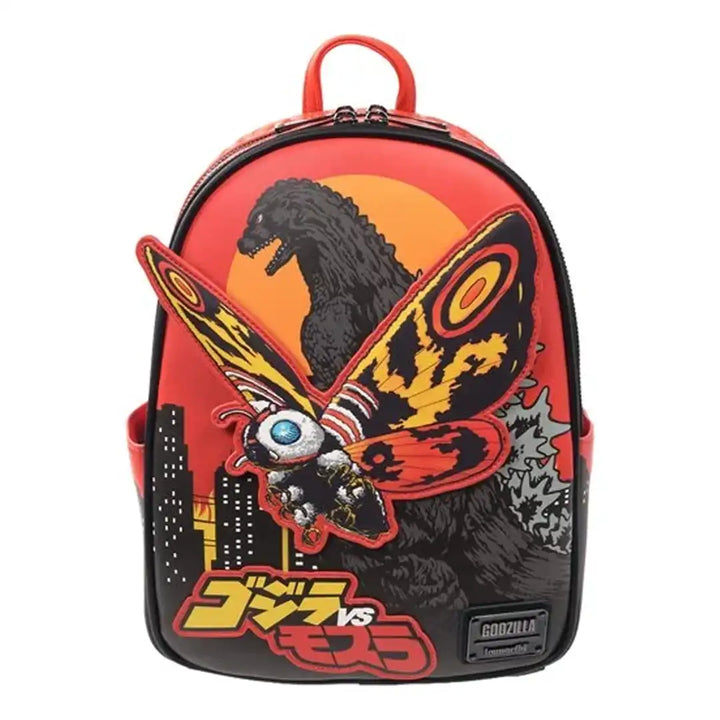 Loungefly Godzilla vs. Mothra Midsize Backpack - Entertainment Earth EX