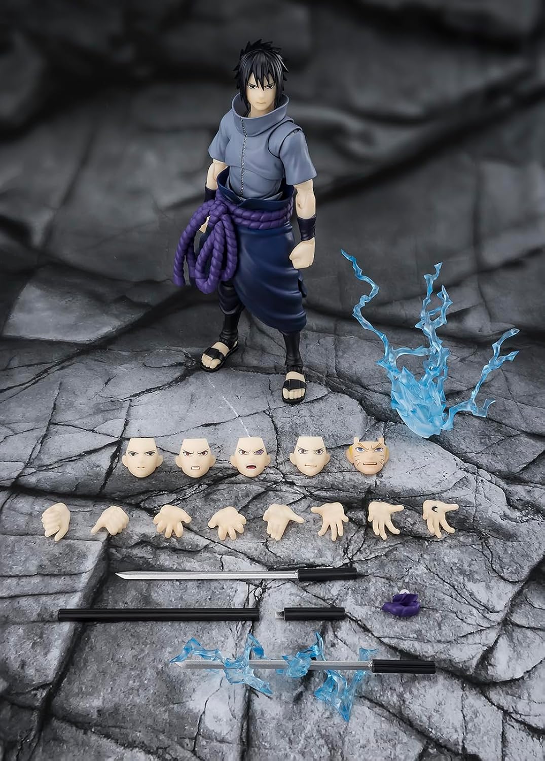 TAMASHII NATIONS - Sasuke Uchiha - Ninja Prodigy of the Uchiha Clan Bloodline - Naruto Shippuden