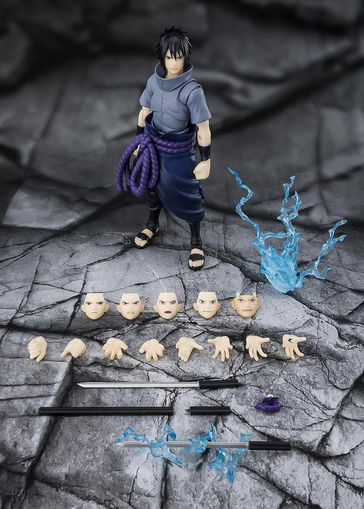 TAMASHII NATIONS - Sasuke Uchiha - Ninja Prodigy of the Uchiha Clan Bloodline - Naruto Shippuden