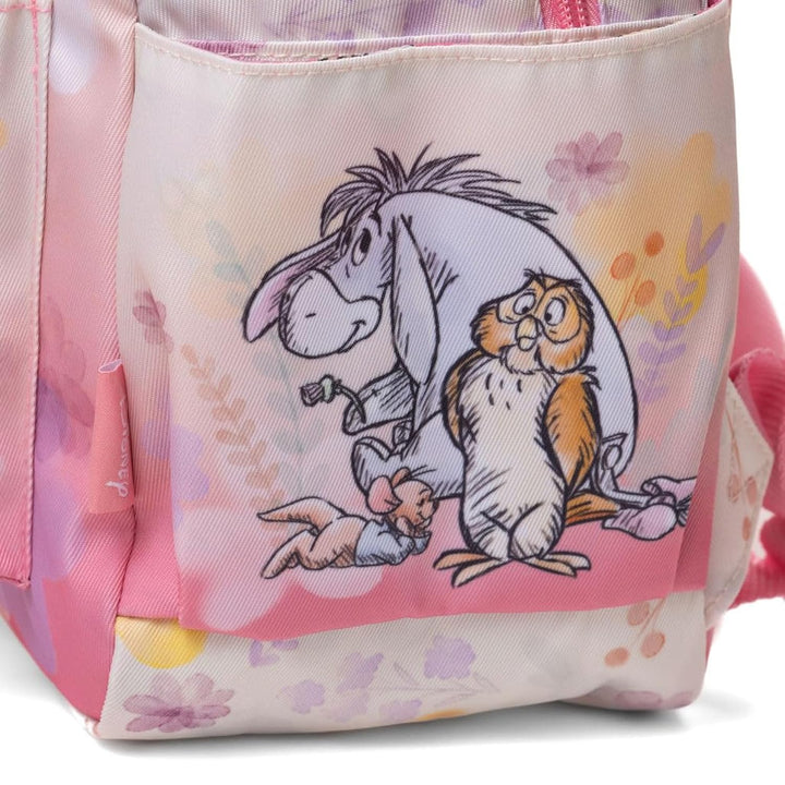 Wondapop Disney Winnie the Pooh Backpack,15.5 Inch Backpack with Padded Shoulder Straps, 14 Inch Laptop &amp; Tablet Compartment, Hidden Security Pocket, Front Pocket &amp; Side Pockets