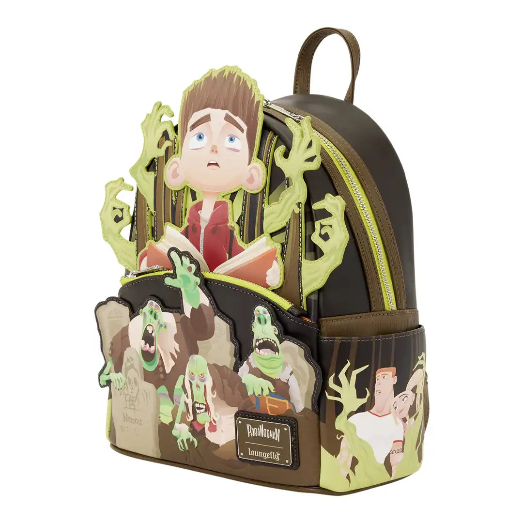 Loungefly Laika ParaNorman Zombies Glow Mini Backpack