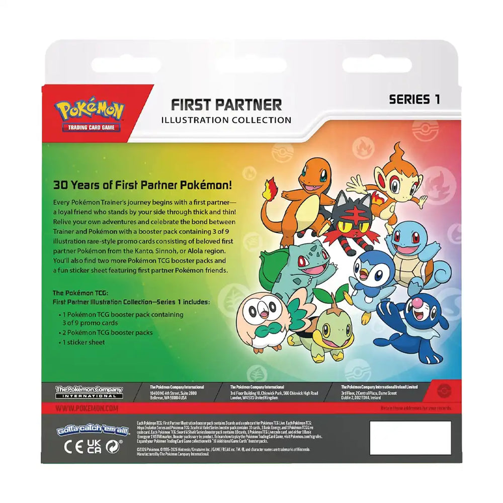 Pokémon TCG: First Partner Illustration Collection—Series 1