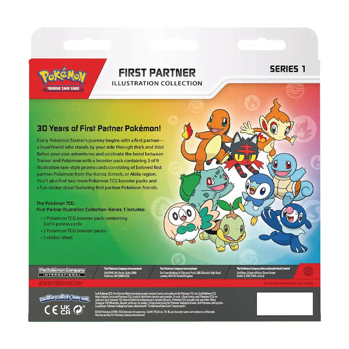 Pokémon TCG: First Partner Illustration Collection—Series 1