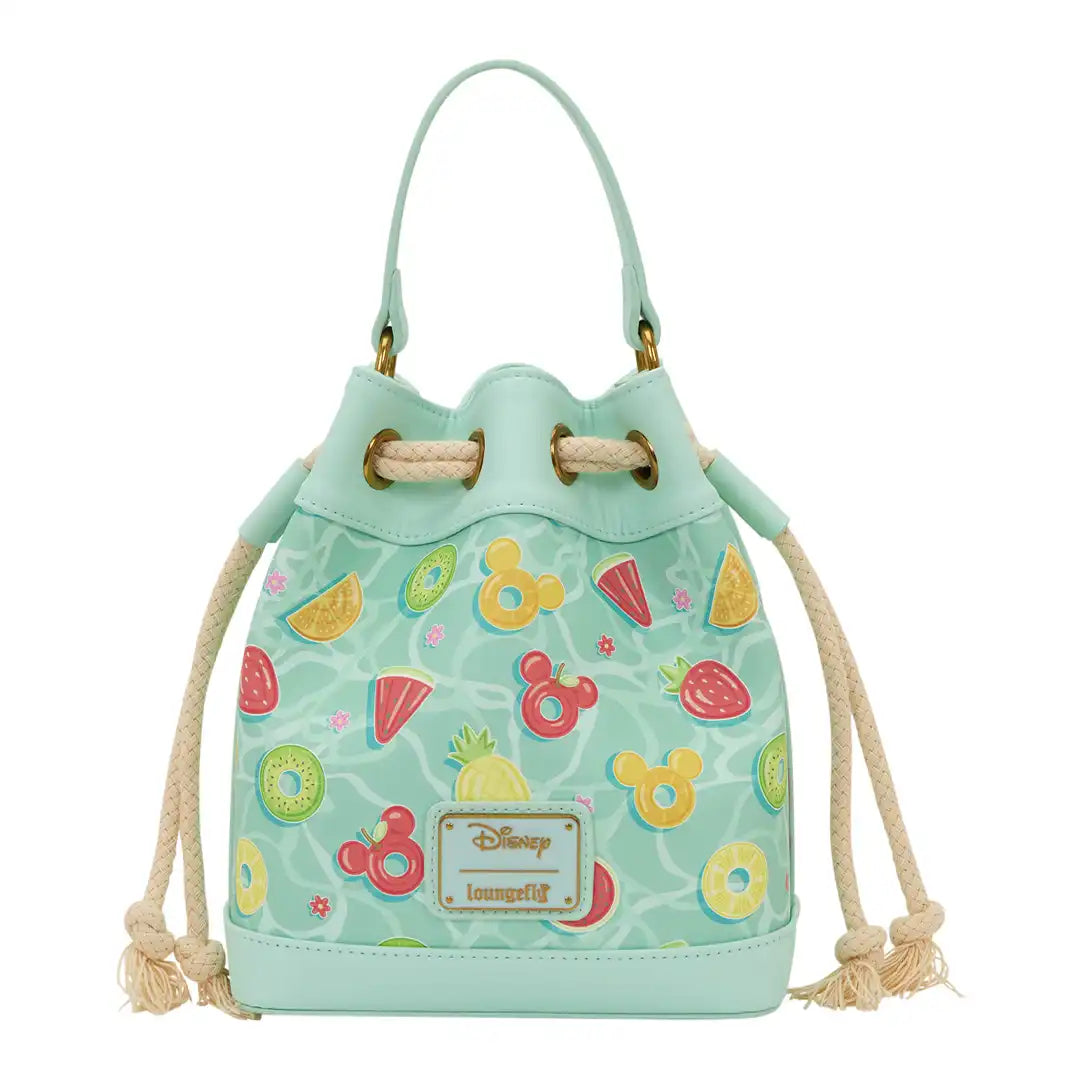 Loungefly Disney Mickey Mouse Beach Fun Bucket Crossbody Bag