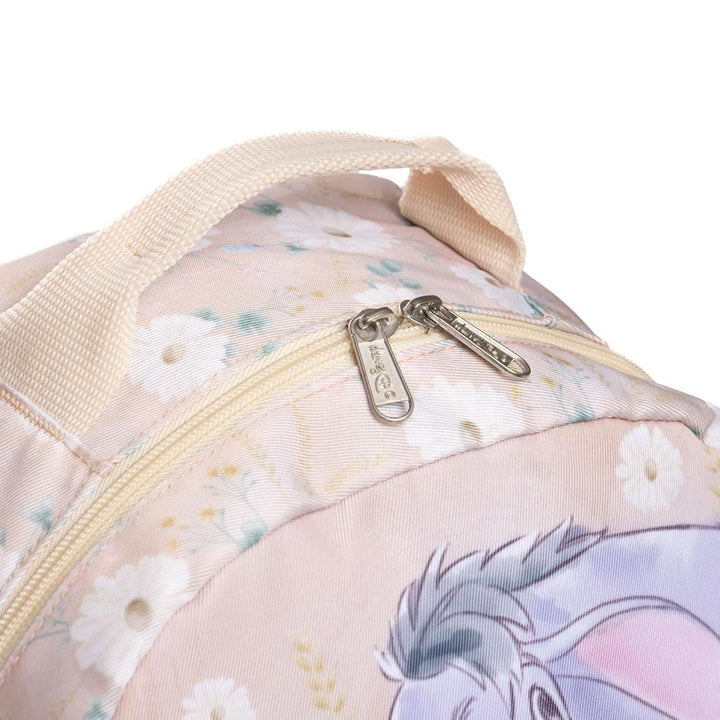 Wondapop Disney Winnie the Pooh Eeyore Backpack 15.5 Inch Backpack with Padded Shoulder Straps, 14 Inch Laptop &amp; Tablet Compartment, Hidden Security Pocket, Front Pocket &amp; Side Pockets