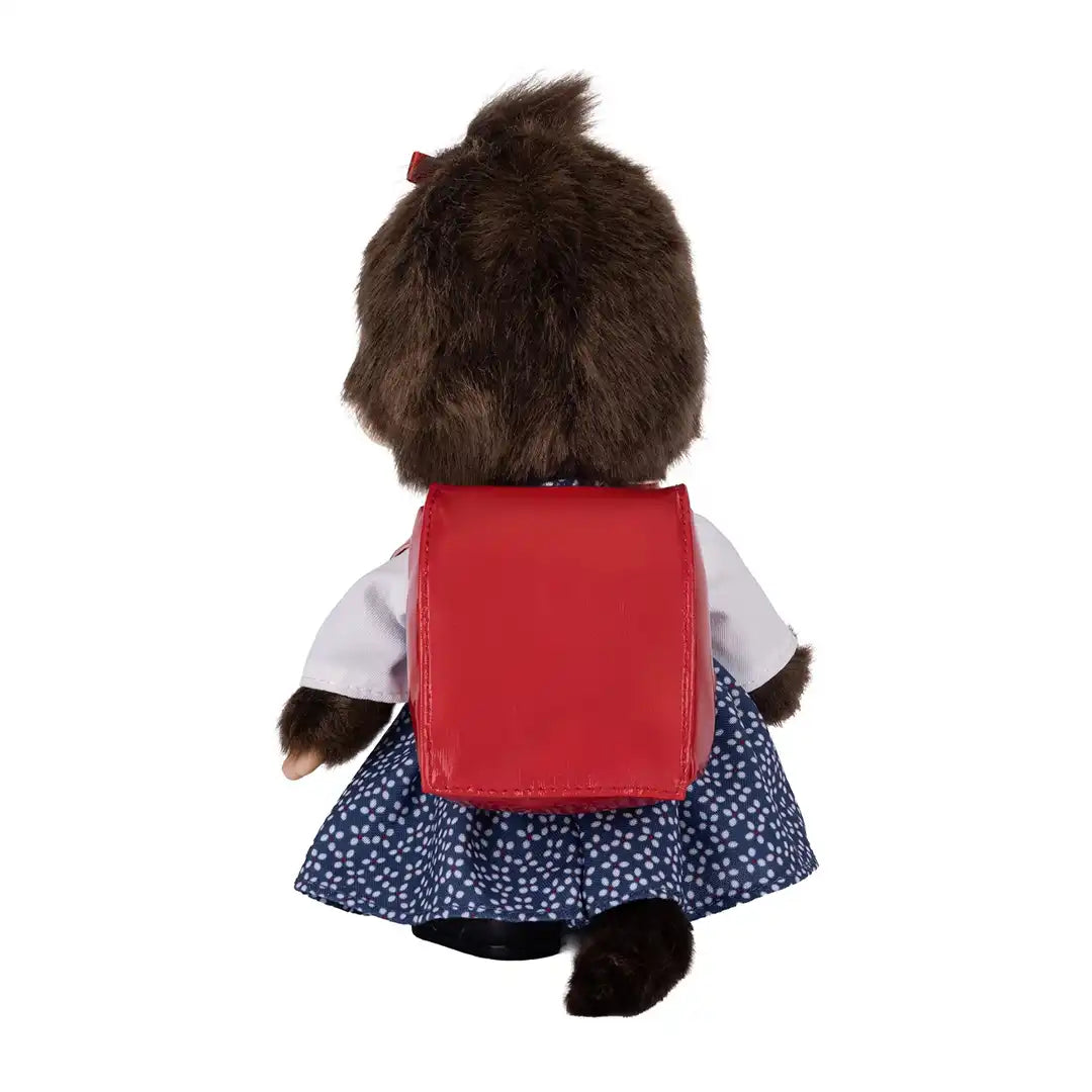 Monchhichi Japanese School Bag Girl Plush Toy
