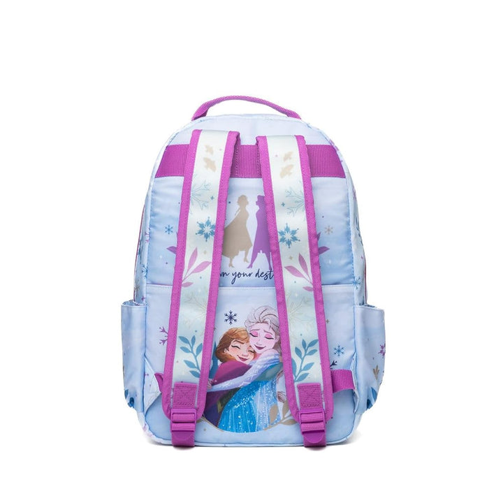 Wondapop Disney Frozen 15.5” Nylon Backpack, Own Your Destiny, Kids School Bag with Laptop Sleeve &amp; Pockets