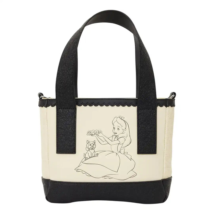 Loungefly Disney Alice in Wonderland Mini Tote Crossbody Bag