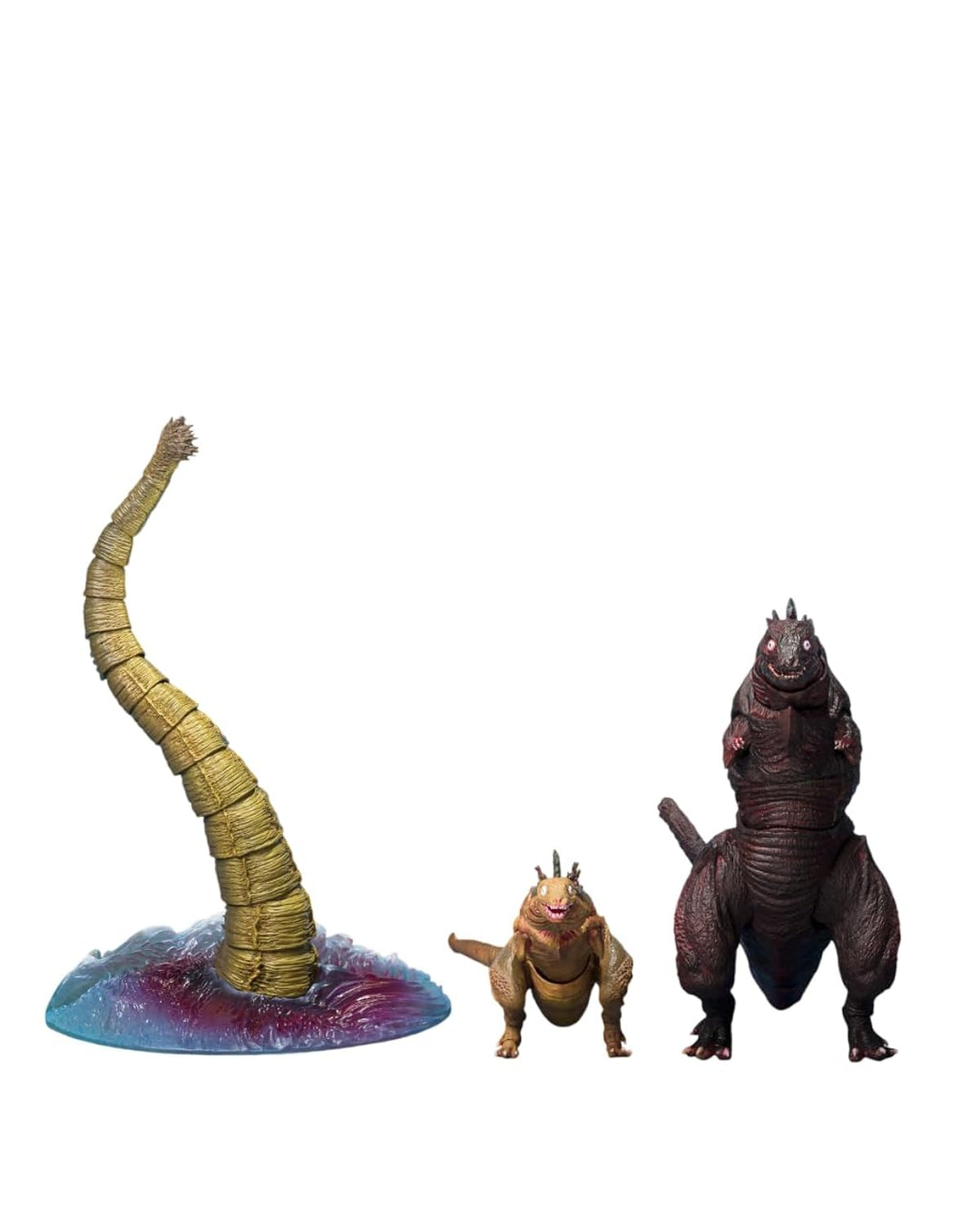 TAMASHII NATIONS - Godzilla - Godzilla [2016] The Second Form &amp; Third Form &amp; Giant Unidentified Creature Set S.H.MonsterArts Action Figure
