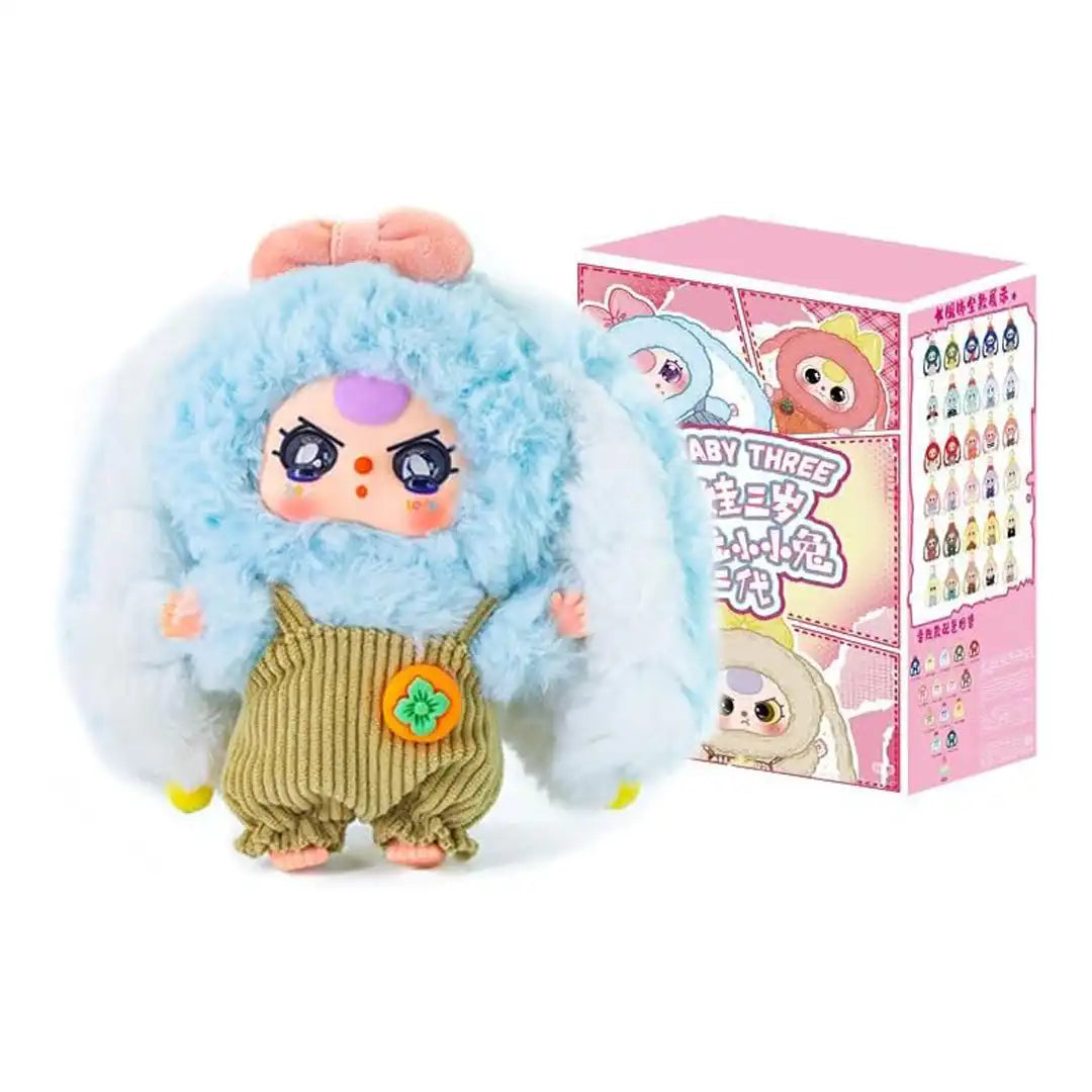 Cureplaneta Baby Three Rabbit Macaron Cute Bunny V2 Plush Blind Box