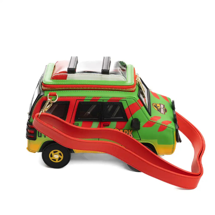 Loungefly Universal Jurassic Park Safari Tour Vehicle Figural Crossbody Bag - 707 Street Exclusive