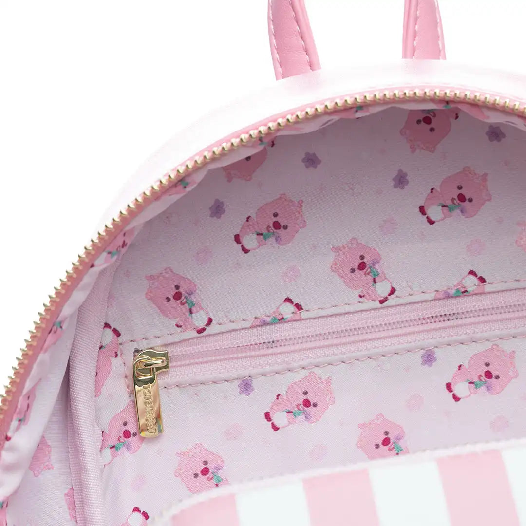 707 Street Exclusive Zanmang Loopy Floral Scene Mini Backpack