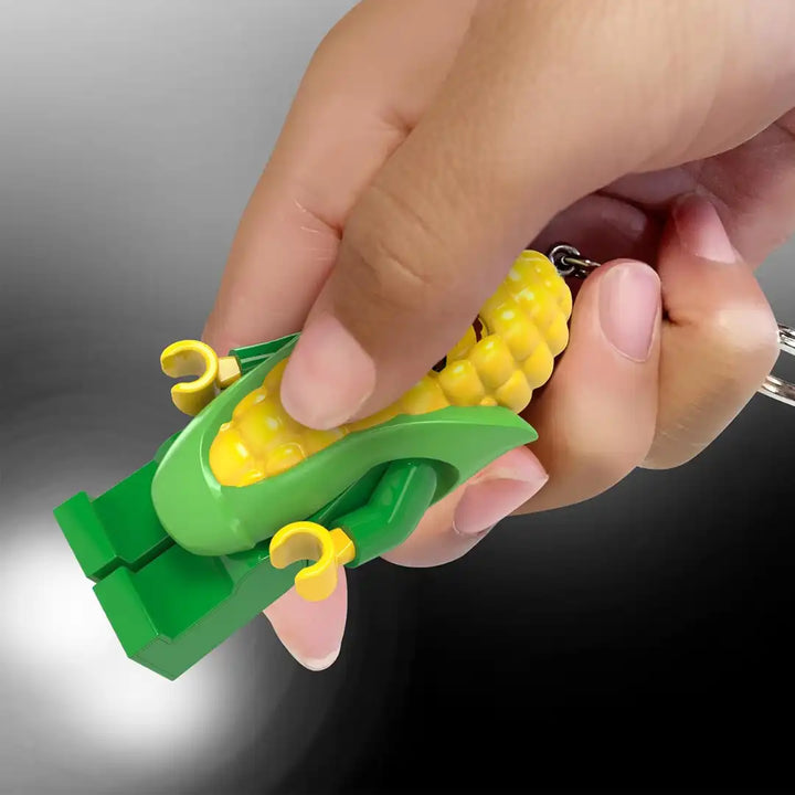 LEGO Minifigures Keychain Light Corn Cob Guy