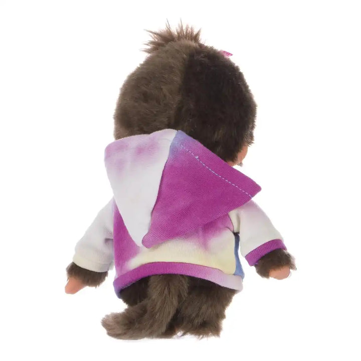 Monchhichi Tie-Dye Hoodie Girl Plush Toy