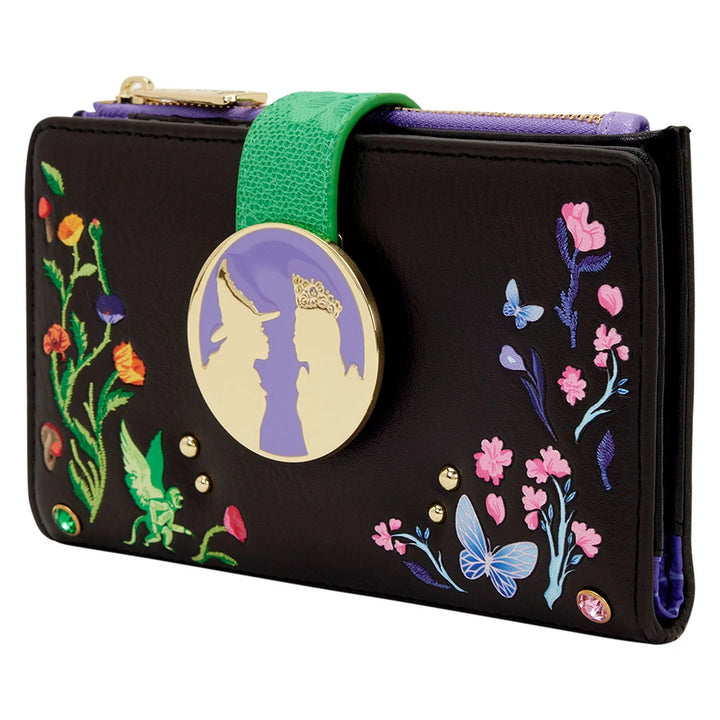 Loungefly Universal Wicked Floral &amp; Lace Wallet