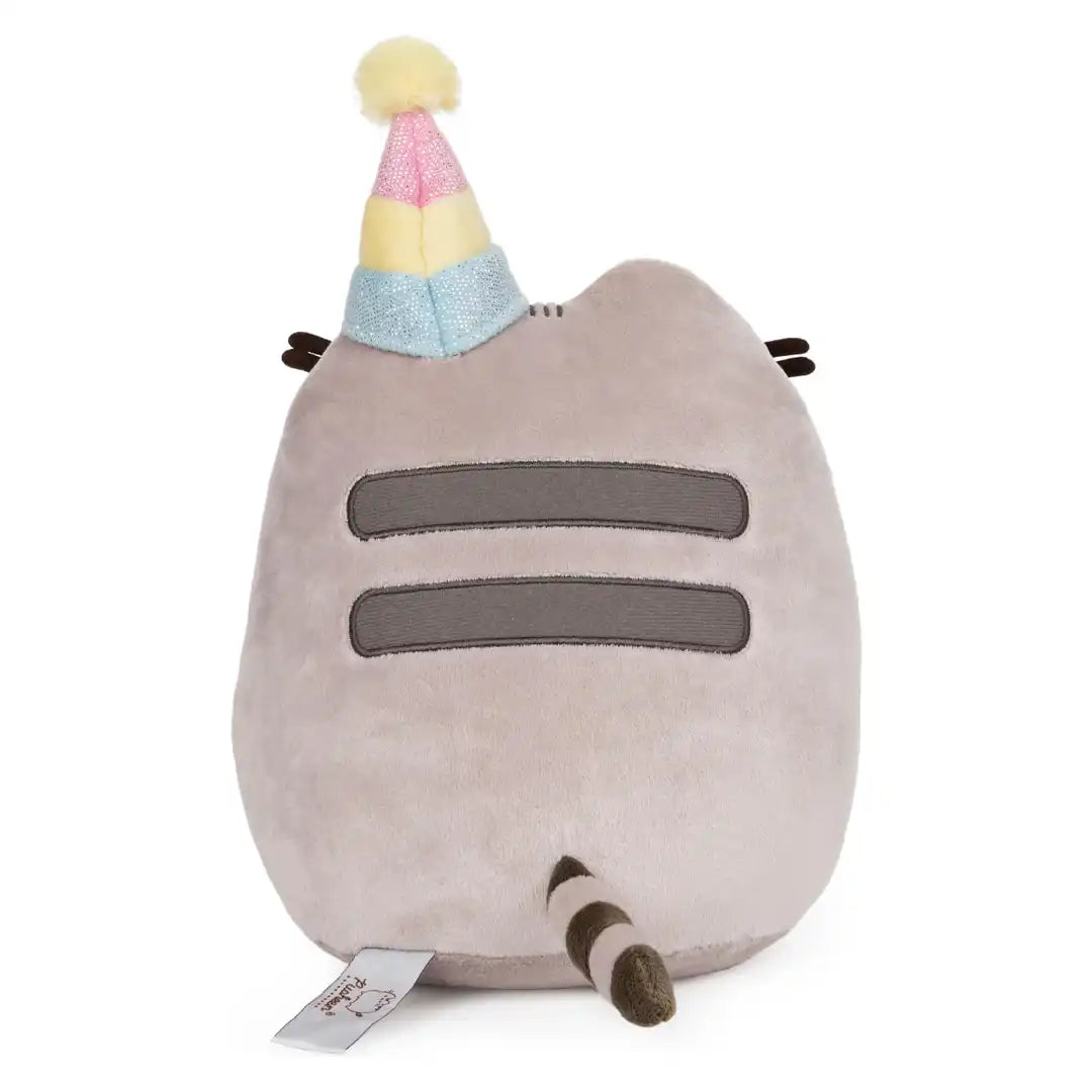 GUND Pusheen Birthday Cake Cat 9.5" Plush Toy