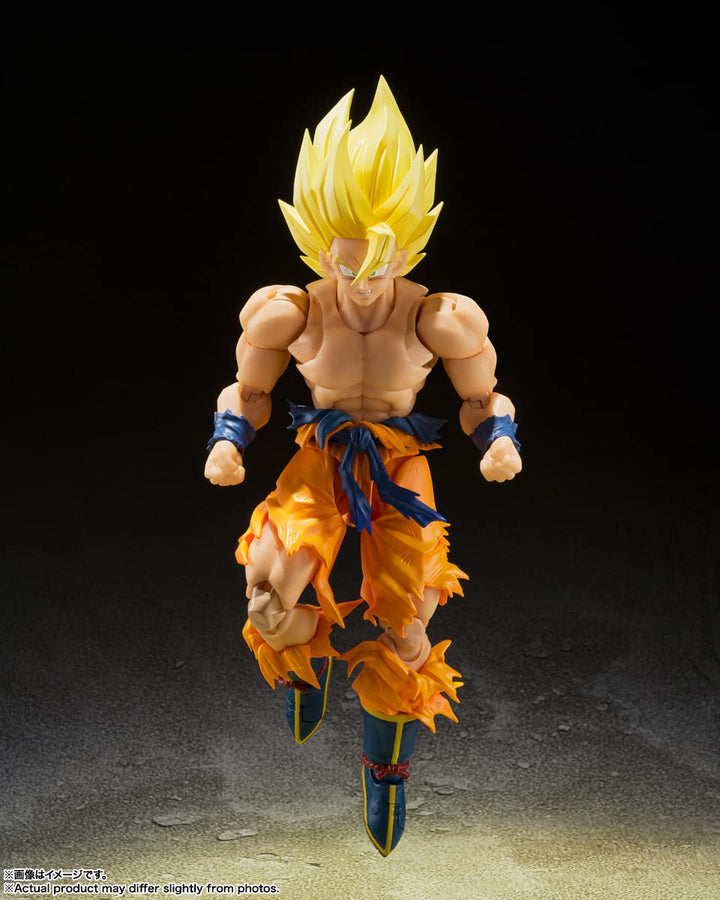 TAMASHII NATIONS - Dragon Ball Z - Super Saiyan Son Goku -Legendary Super Saiyan- S.H.Figuarts Action Figure