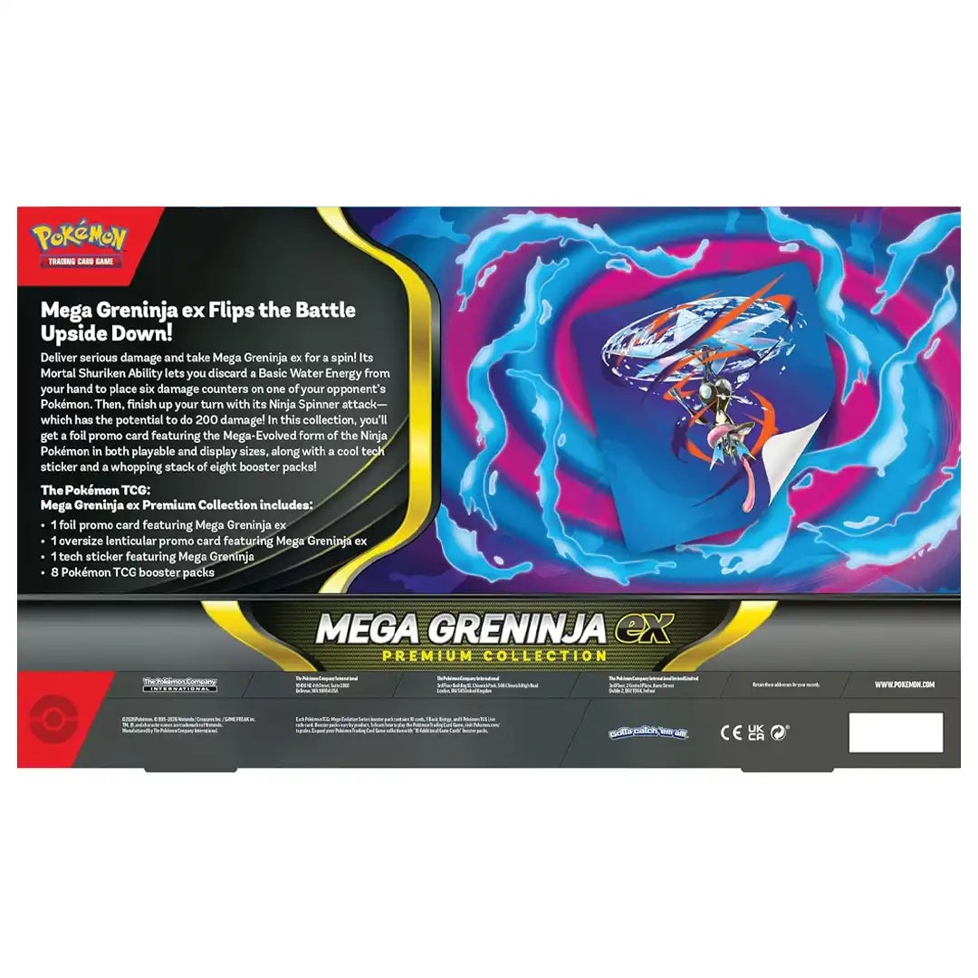 Pokémon TCG: Mega Greninja ex Premium Collection