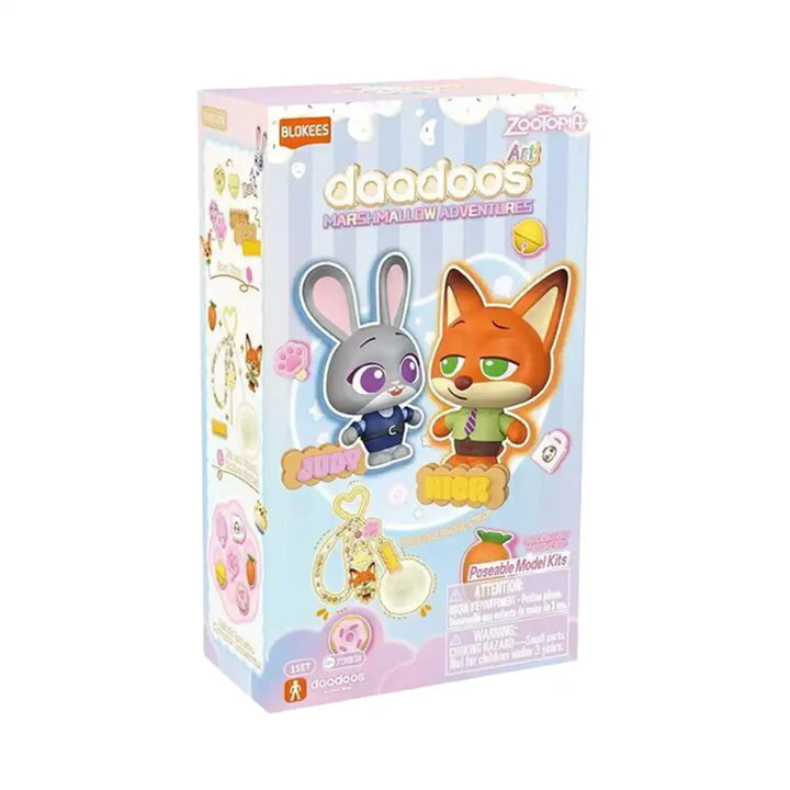 Blokees Daadoos Zootopia Art Series 01 Marshmallow Adventures Blind Box