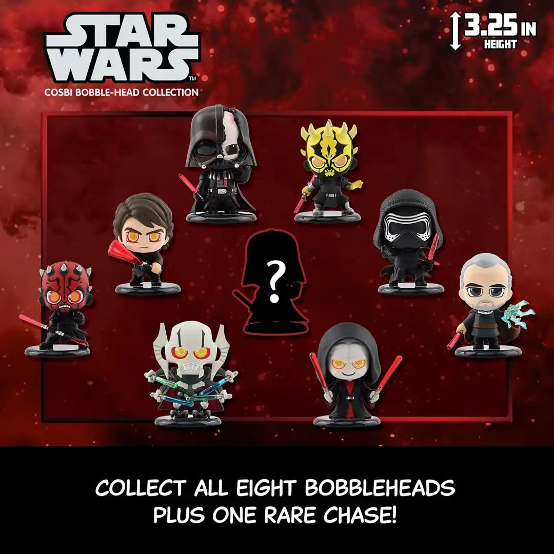YuMe Star Wars Cosbi Bobble Head Collection Dark Side Series Blind Box
