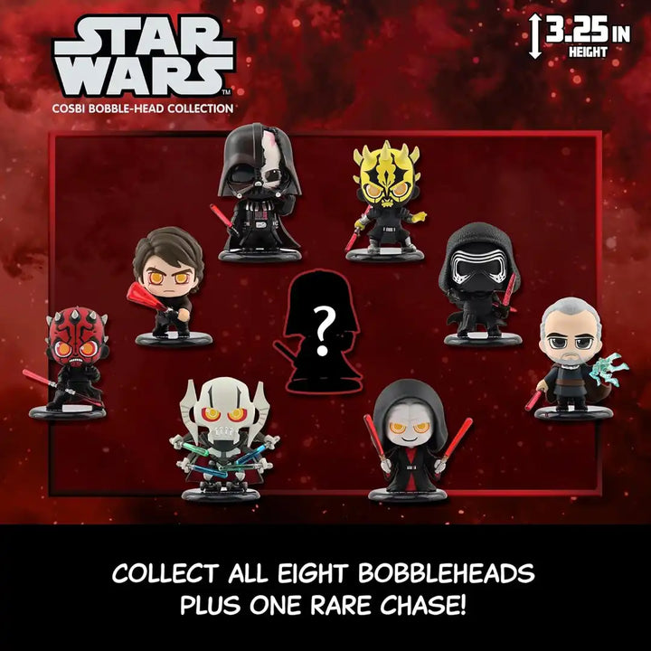 YuMe Star Wars Cosbi Bobble Head Collection Dark Side Series Blind Box