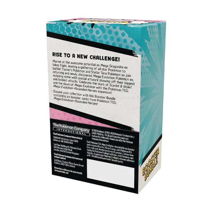Pokémon TCG: Mega Evolution—Ascended Heroes Booster Bundle