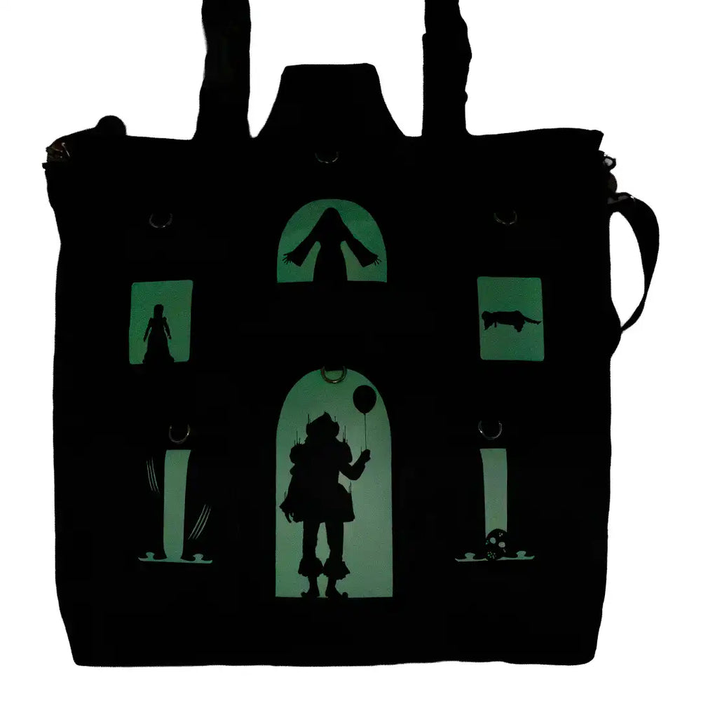 Whatever Makes You Happy Warner Bros. Horror House Oversized Padded Tote Bag