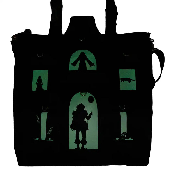 Whatever Makes You Happy Warner Bros. Horror House Oversized Padded Tote Bag