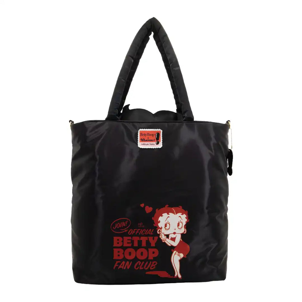 Whatever Makes You Happy Betty Boop Naughty Vs. Nice Oversized Tote Bag