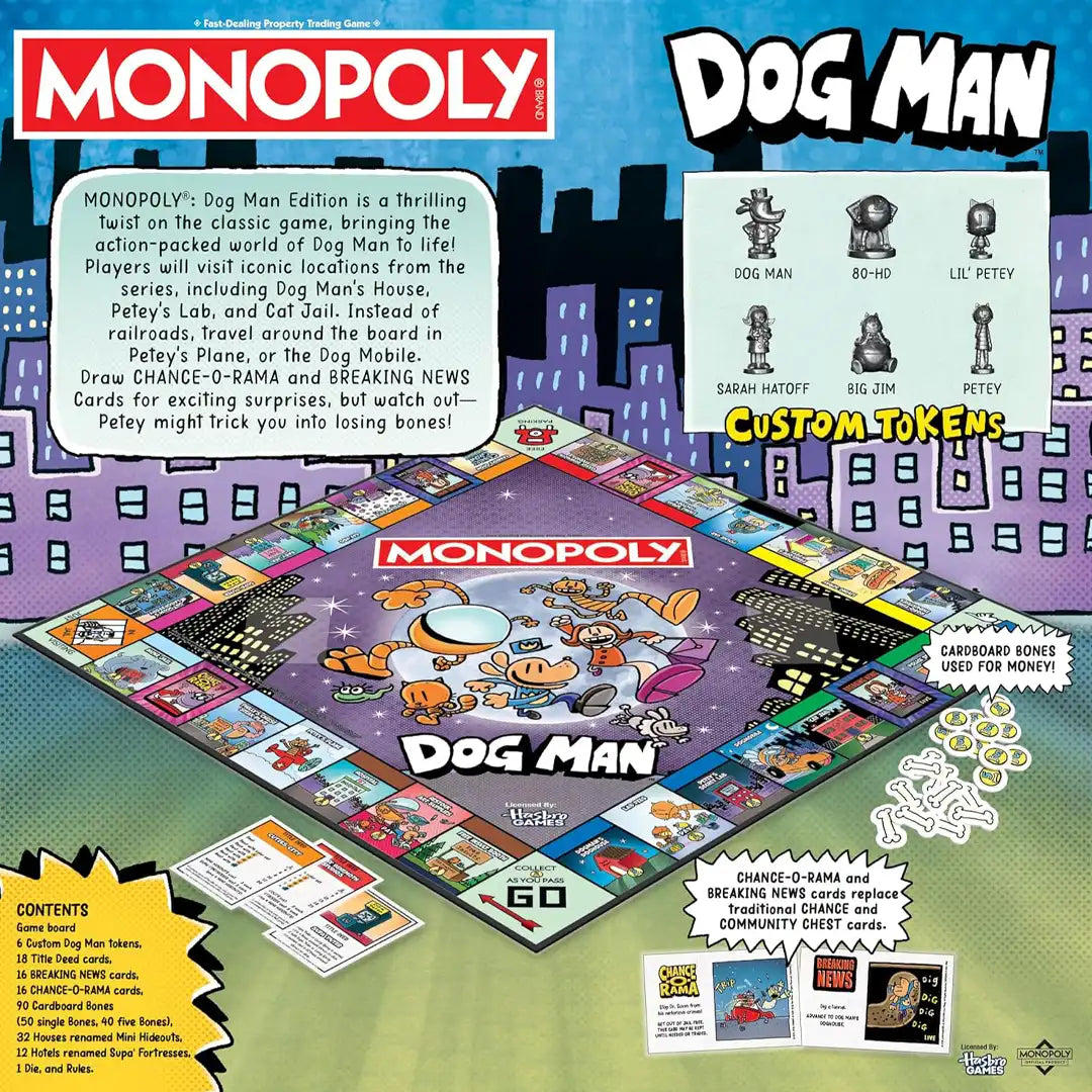 Hasbro Monopoly: Dog Man