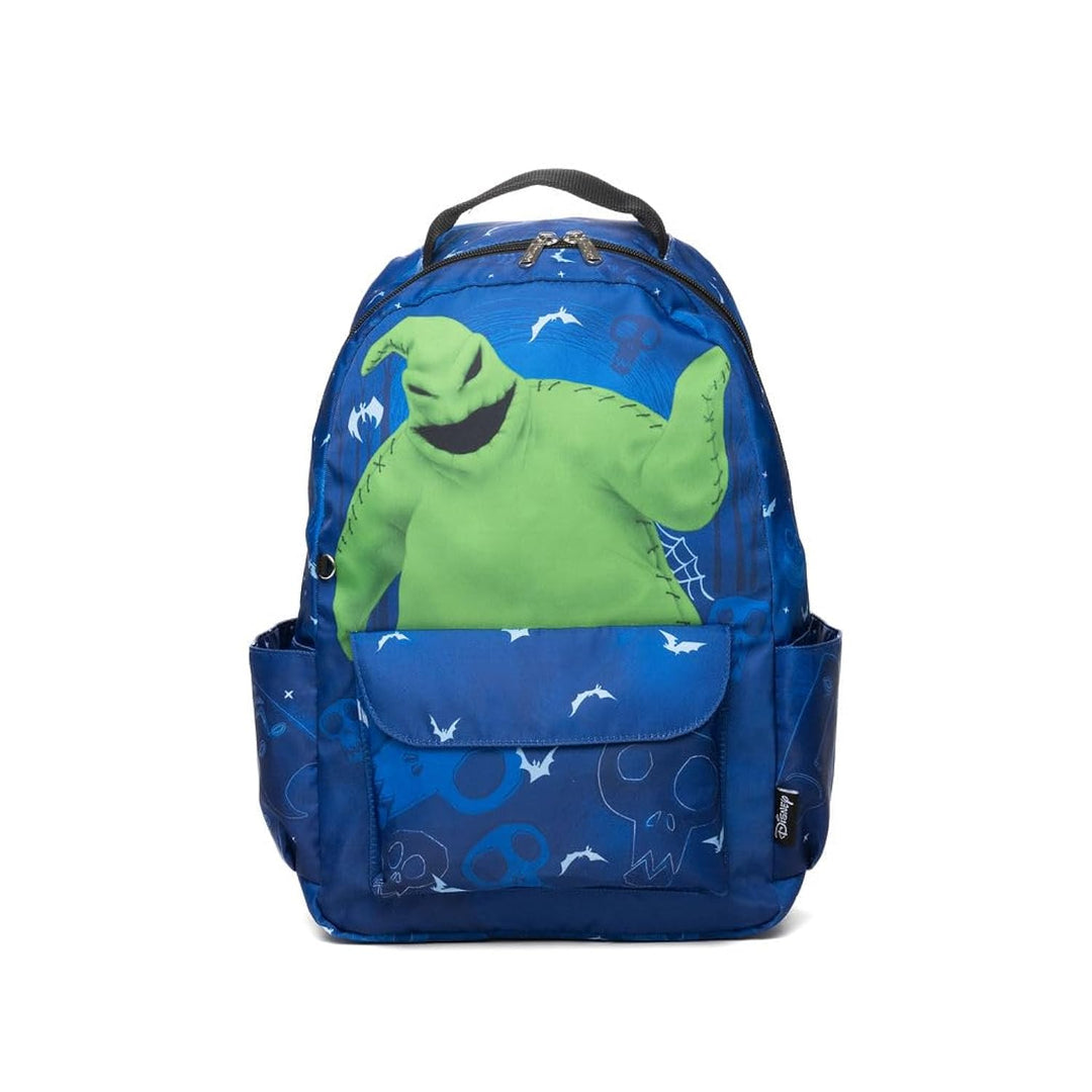 Wondapop Disney The Nightmare Before Christmas Oogie Boogie Nylon Backpack, Kids School Bag with Laptop Sleeve &amp; Pockets