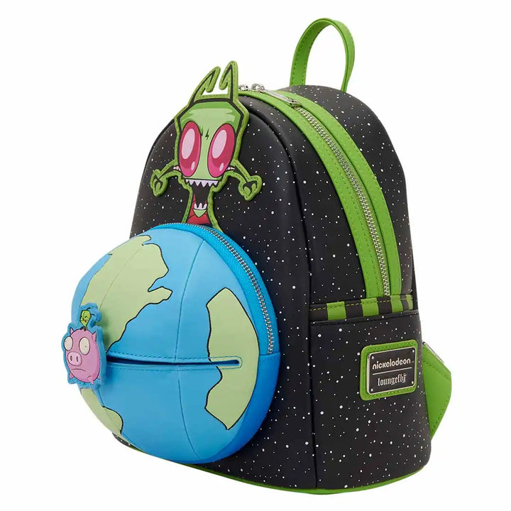 Loungefly Nickelodeon Invader Zim Glow Mini Backpack