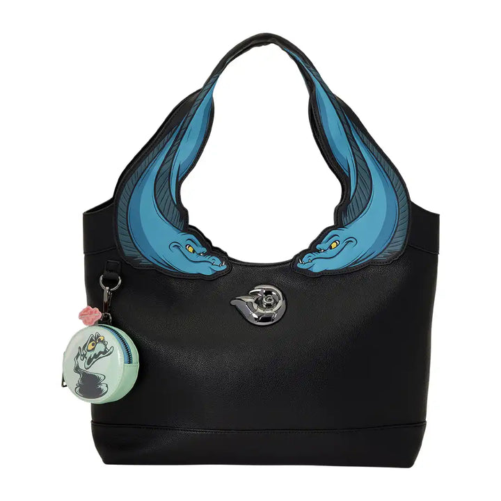 Loungefly Disney The Little Mermaid Flotsam and Jetsam Handbag with Coin Bag