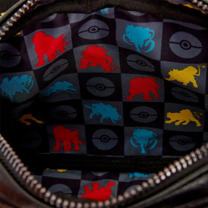 Loungefly Pokémon Legendary Beasts Sling Crossbody Bag with Coin Bag
