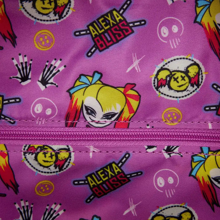 Loungefly WWE Alexa Bliss Play and Pain Mini Backpack - Entertainment Earth EX