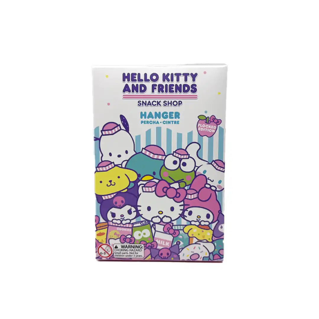 Hello Kitty Snack Flocked Keychain Blind Box