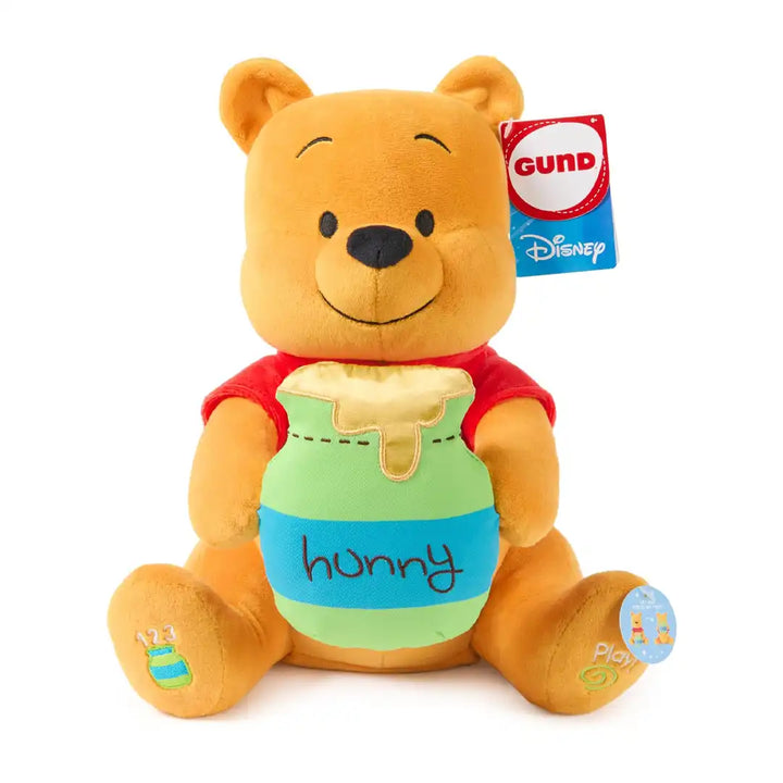 GUND Disney Peek-a-Boo Winnie the Pooh 11" Plush Toy