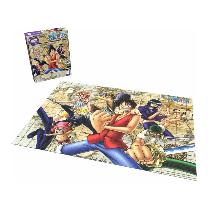 USAopoly One Piece Straw Hat Crew 1,000 Piece Jigsaw Puzzle